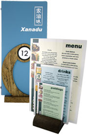 Menu accessories, menu box, hotel supplies, menu holders, menu covers, menu boxes, wooden holder.