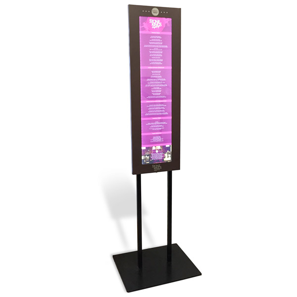 Metal Display Stand for Hotels, Restaurants & Cafés