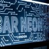 illuminated menu display, restaurant display, restaurant menu display, restaurant wall menu.