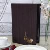 wood effect menu covers, unique menu holders, custom folders, custom menus, menu restaurant menu design, custom menu maker.